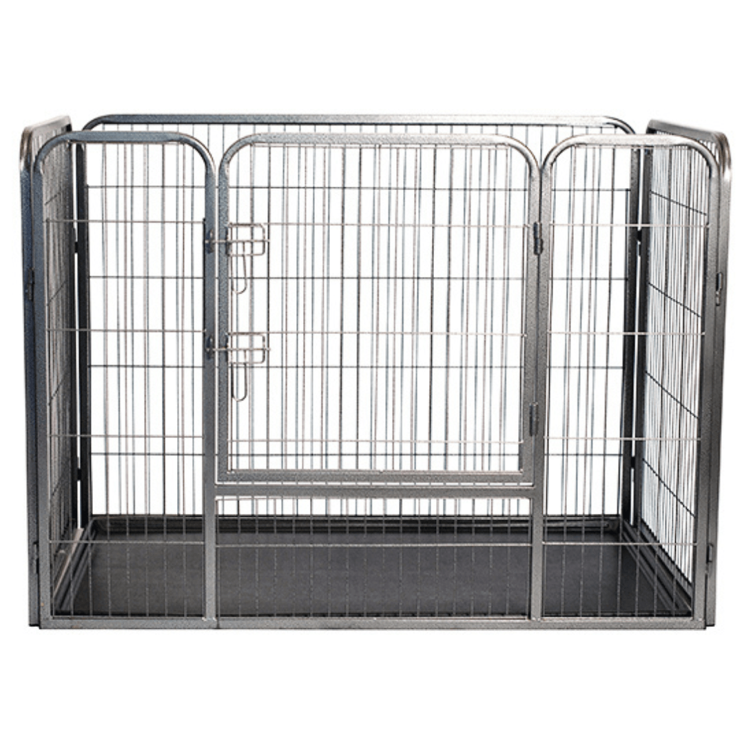 Heavy Duty Rectangle Tube pen Pet Training Kennel Crate - Iconic Pet, LLC