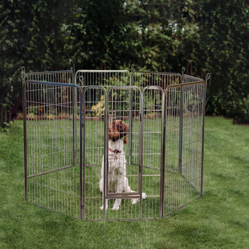 Heavy Duty Metal Tube pen Pet Exercise and Training Playpen