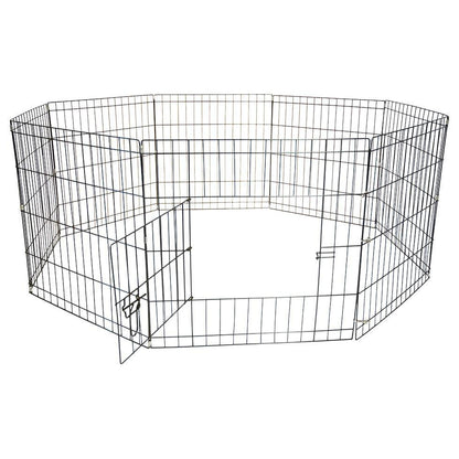 Octagon Eight Panel Portable (Foldable) Pet Wire Pen - 24" Height