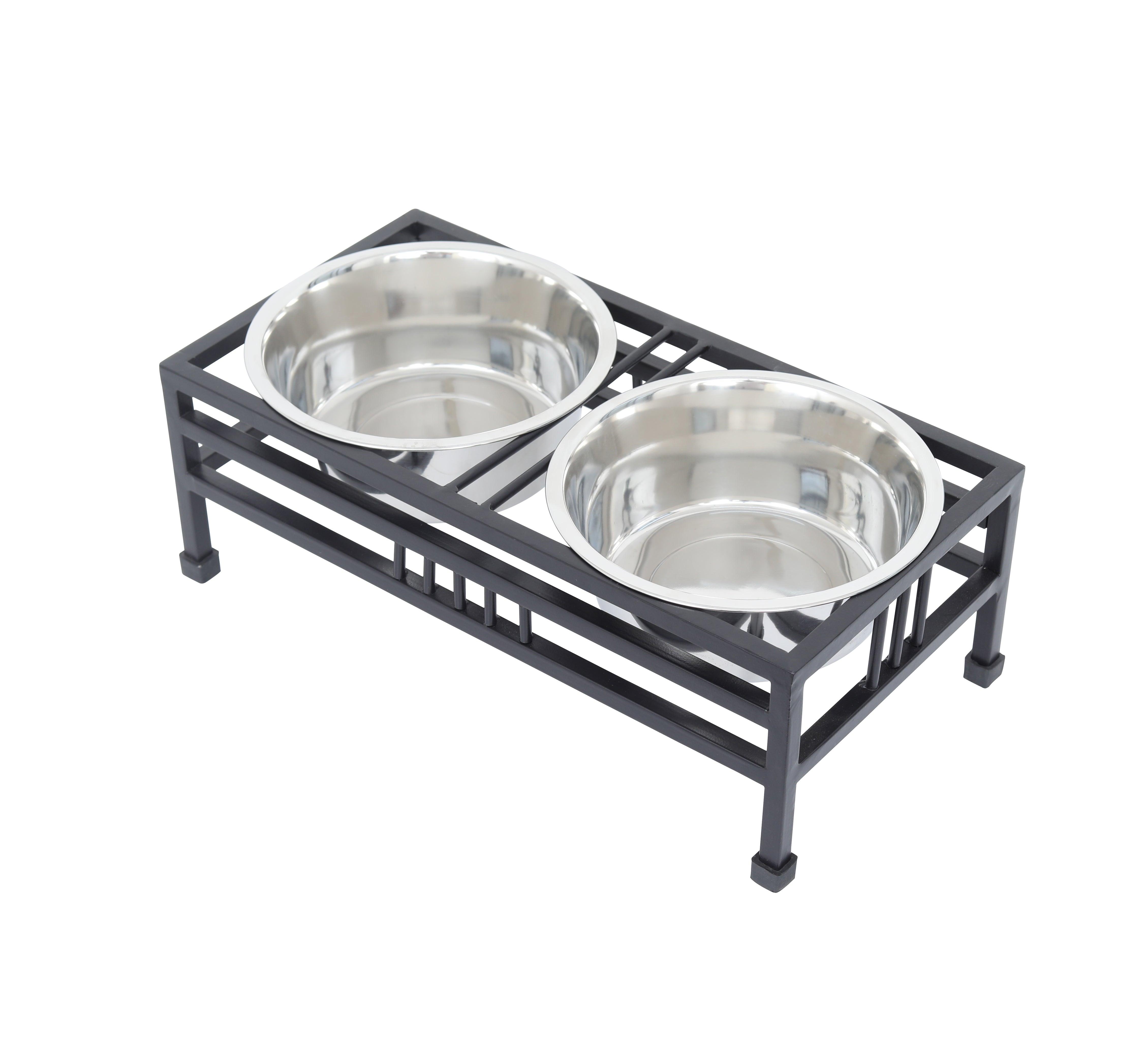 Double dog feeding station best sale