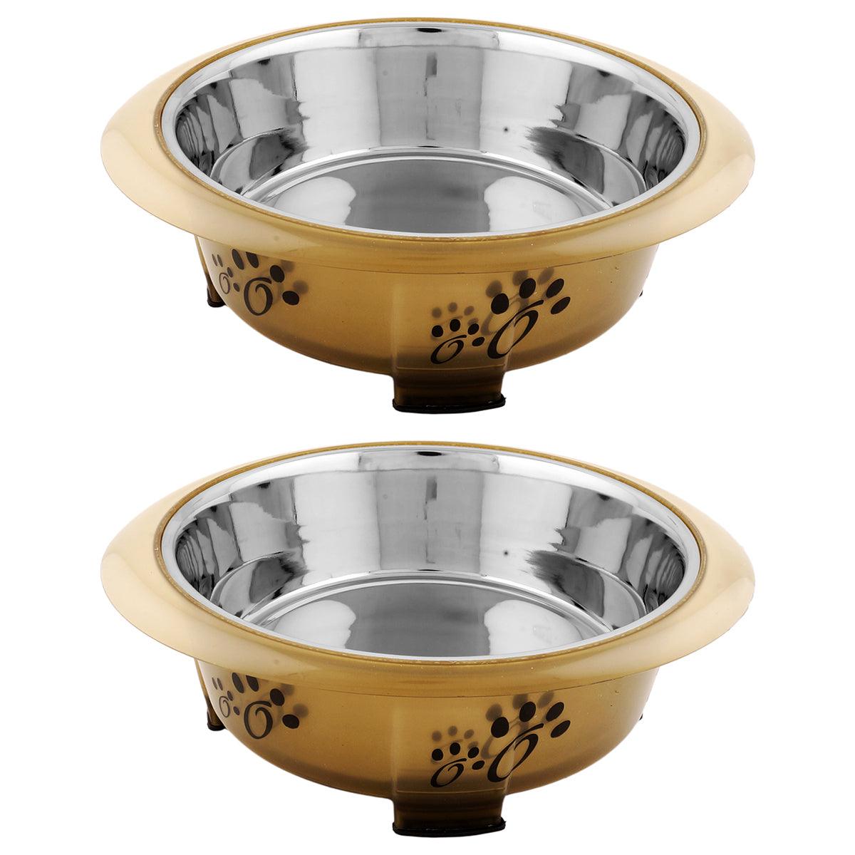 2 Pack Color Splash - Designer Oval Fusion Bowl - Small - 15 Oz - 2 Cups