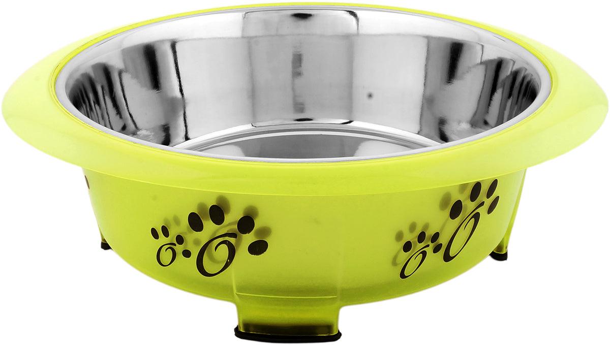 Color Splash - Designer Oval Fusion Bowl - Iconic Pet, LLC